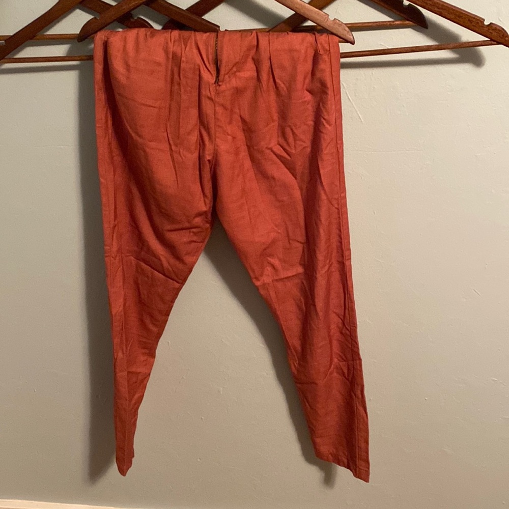 Nikita coral colored high waisted pants